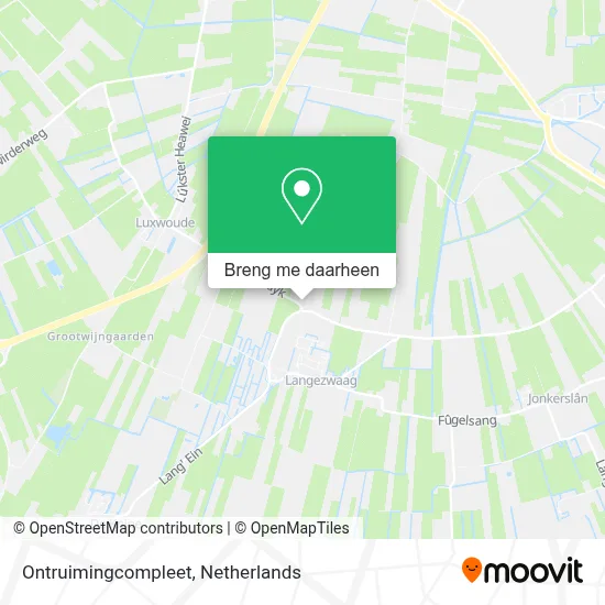 Ontruimingcompleet kaart