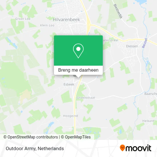 Outdoor Army kaart