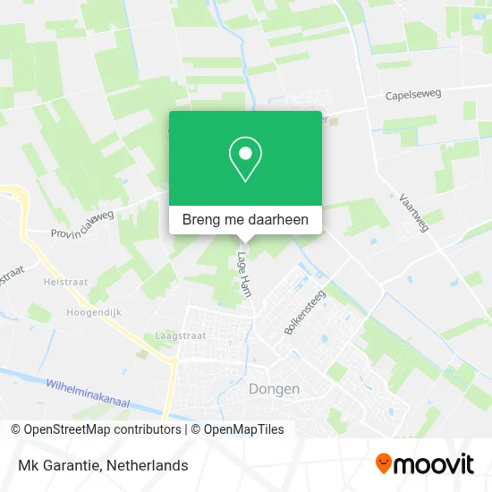 Mk Garantie kaart
