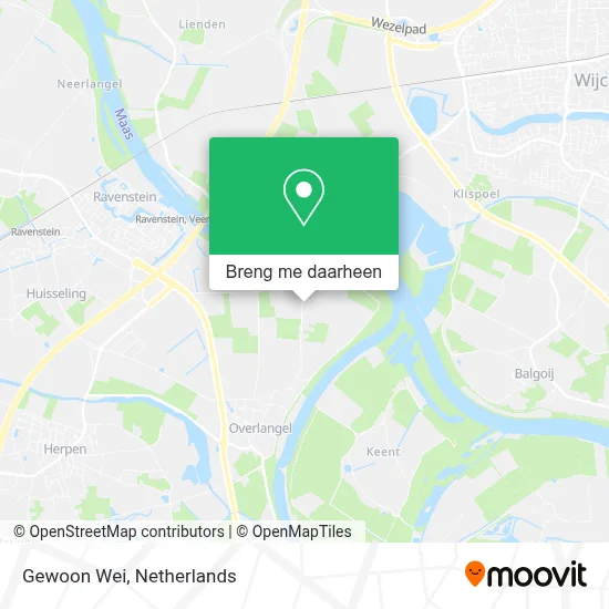 Gewoon Wei kaart