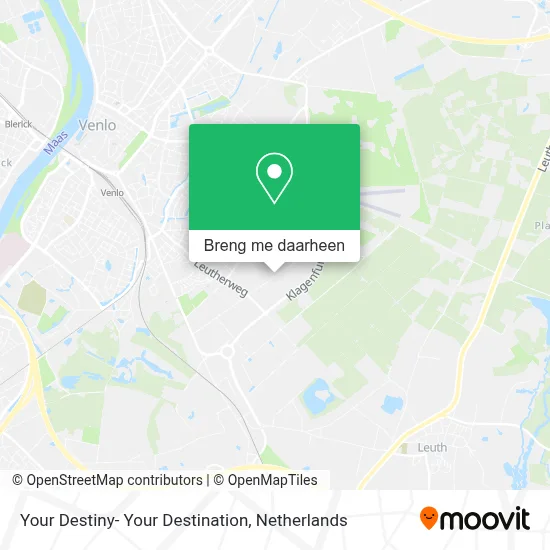 Your Destiny- Your Destination kaart