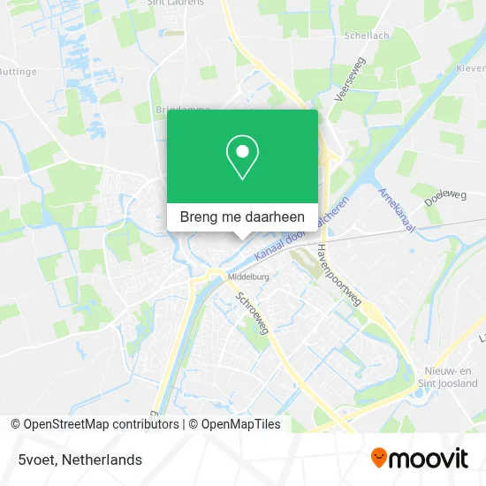 5voet kaart