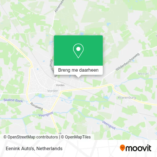 Eenink Auto's kaart