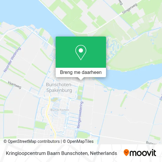 Kringloopcentrum Baarn Bunschoten kaart
