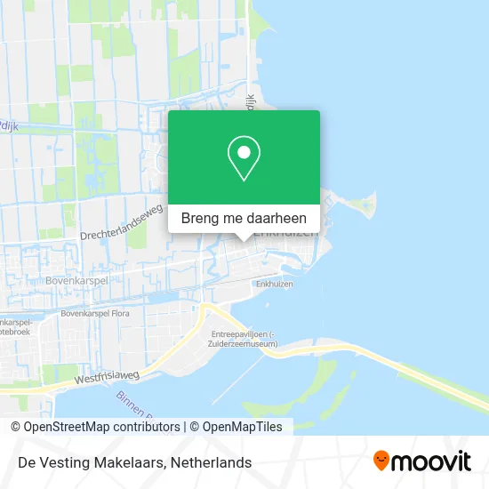 De Vesting Makelaars kaart