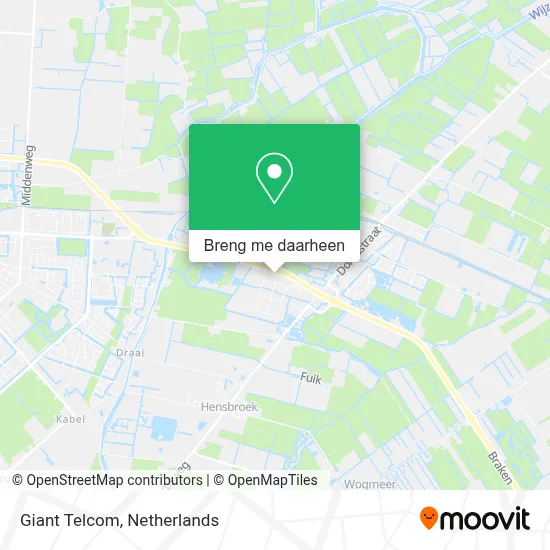 Giant Telcom kaart