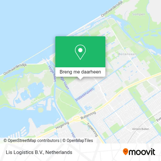 Lis Logistics B.V. kaart