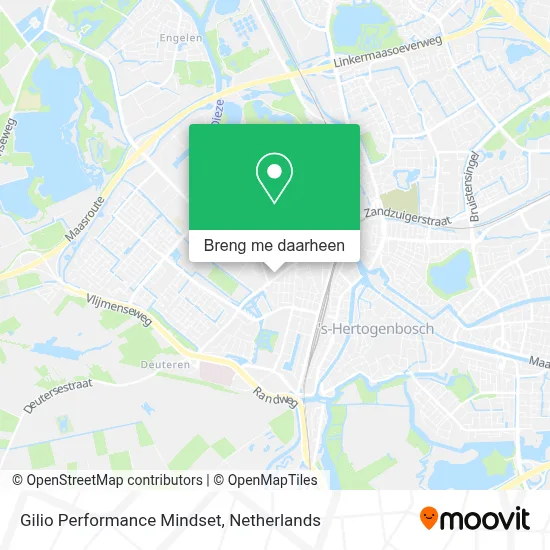 Gilio Performance Mindset kaart