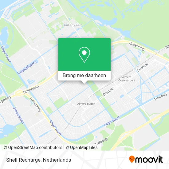 Shell Recharge kaart