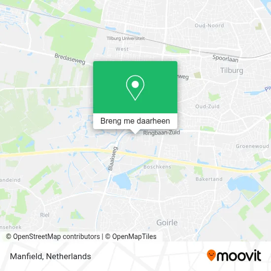 Manfield kaart