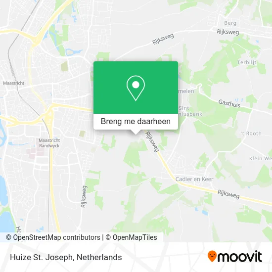 Huize St. Joseph kaart