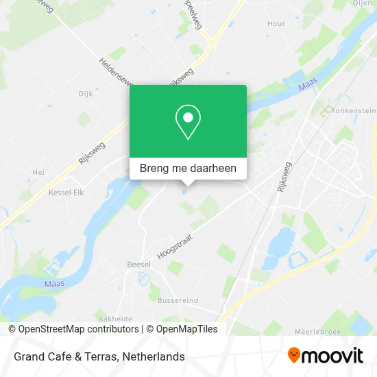Grand Cafe & Terras kaart
