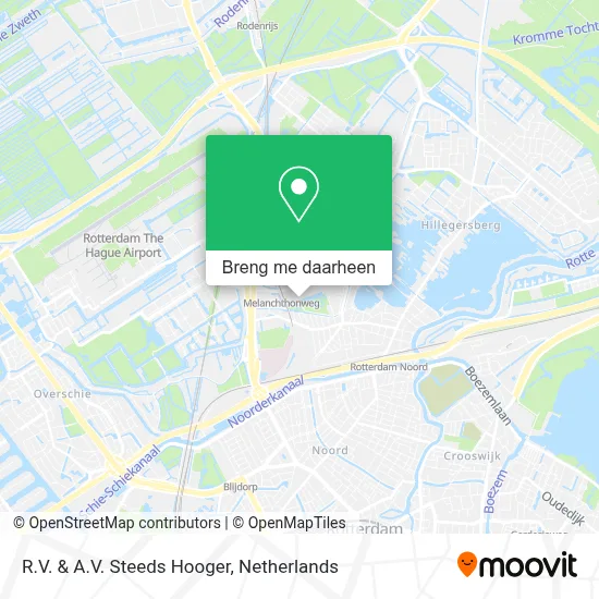 R.V. & A.V. Steeds Hooger kaart