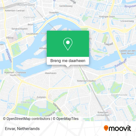 Envar kaart