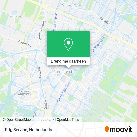 Pdg Service kaart