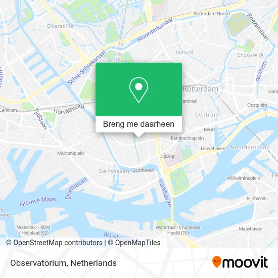 Observatorium kaart