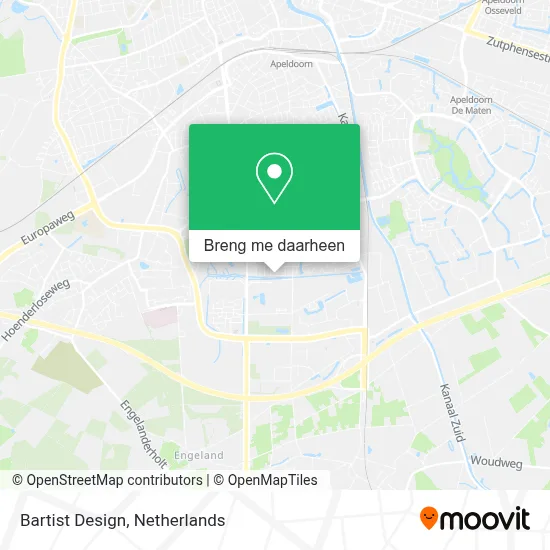 Bartist Design kaart