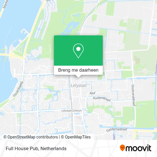 Full House Pub kaart