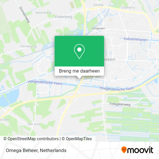 Omega Beheer kaart