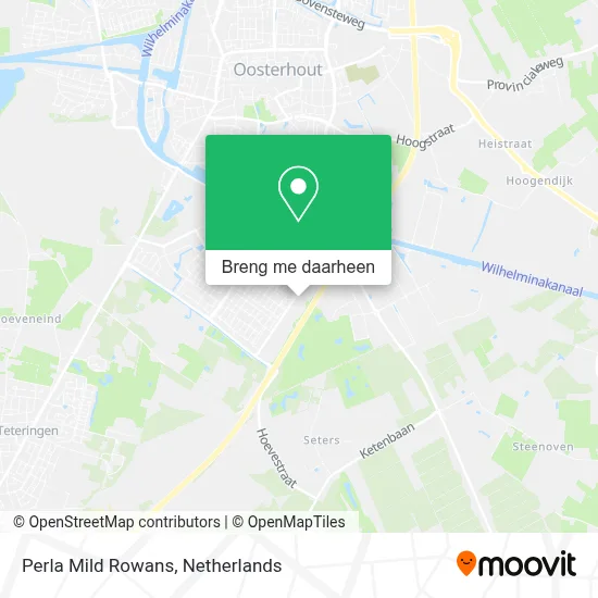 Perla Mild Rowans kaart