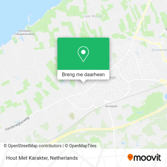 Hout Met Karakter kaart
