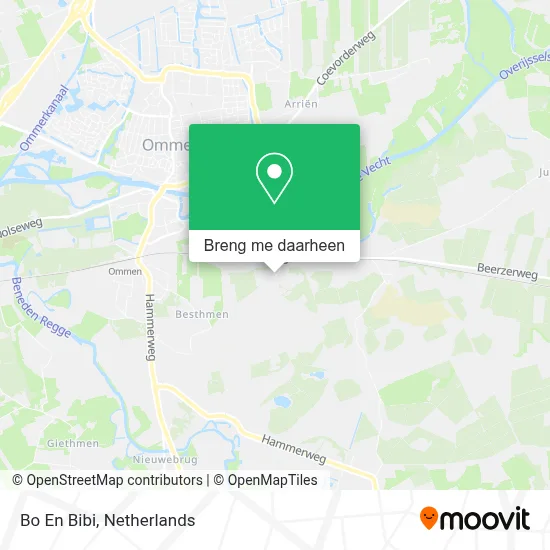 Bo En Bibi kaart