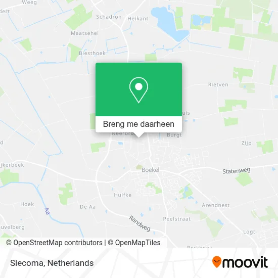 Slecoma kaart