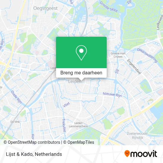 Lijst & Kado kaart