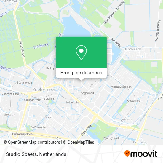 Studio Speets kaart