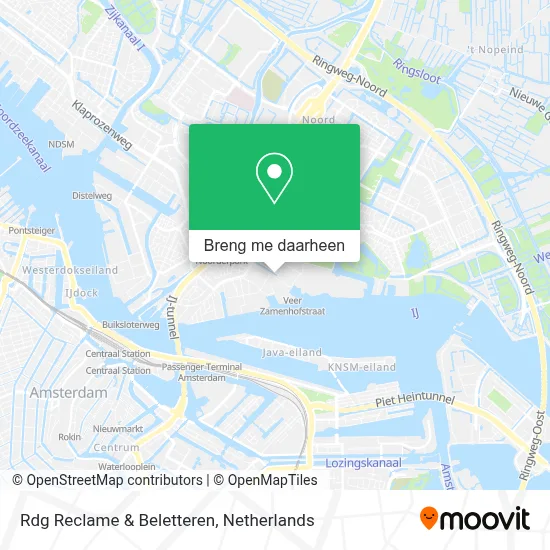 Rdg Reclame & Beletteren kaart