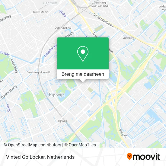 Vinted Go Locker kaart