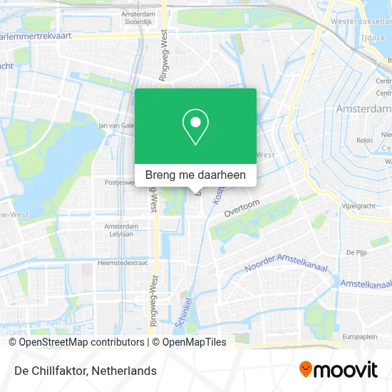 De Chillfaktor kaart