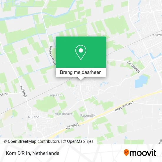 Kom D'R In kaart