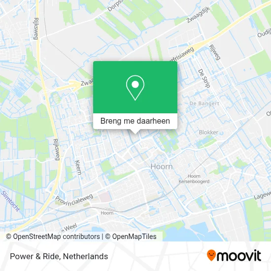 Power & Ride kaart
