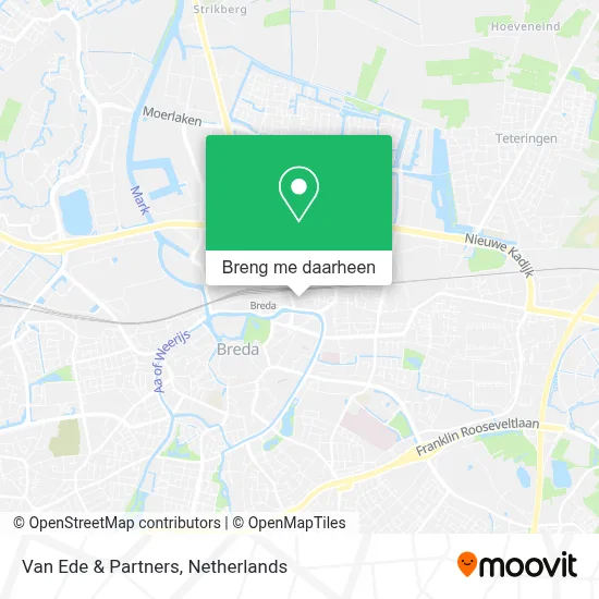 Van Ede & Partners kaart