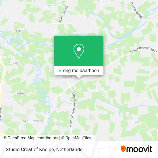 Studio Creatief Kneipe kaart