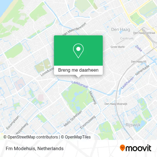 Fm Modehuis kaart