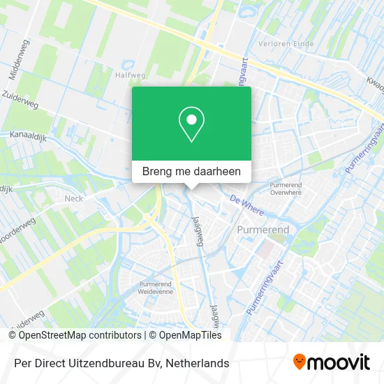 Per Direct Uitzendbureau Bv kaart