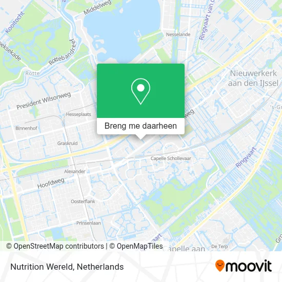 Nutrition Wereld kaart