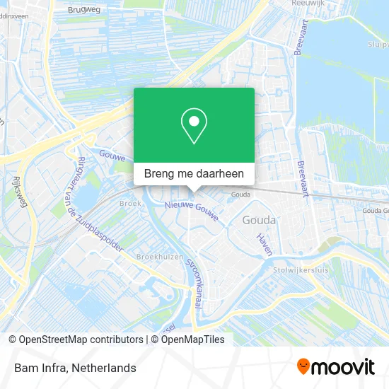 Bam Infra kaart
