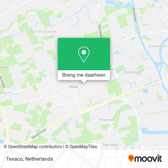Texaco kaart