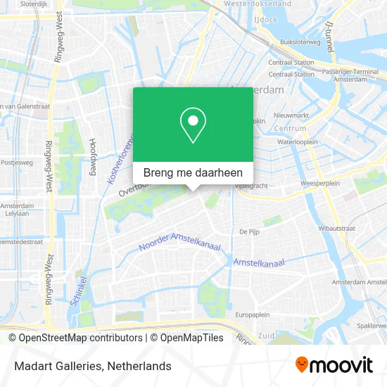 Madart Galleries kaart