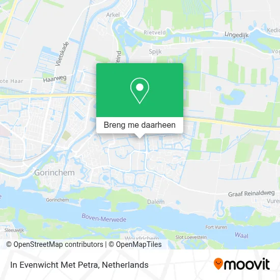 In Evenwicht Met Petra kaart