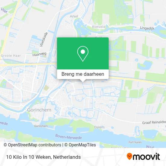 10 Kilo In 10 Weken kaart