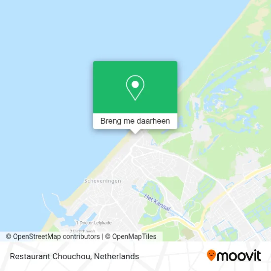 Restaurant Chouchou kaart