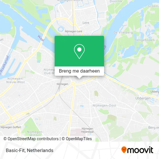 Basic-Fit kaart