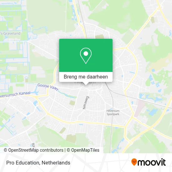 Pro Education kaart