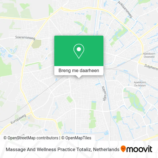 Massage And Wellness Practice Totaliz kaart