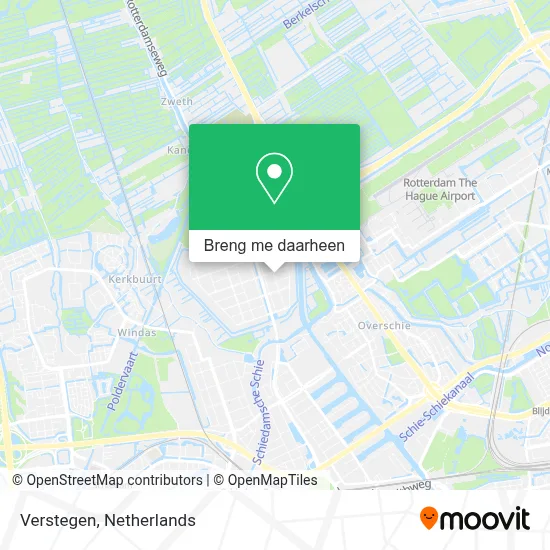 Verstegen kaart