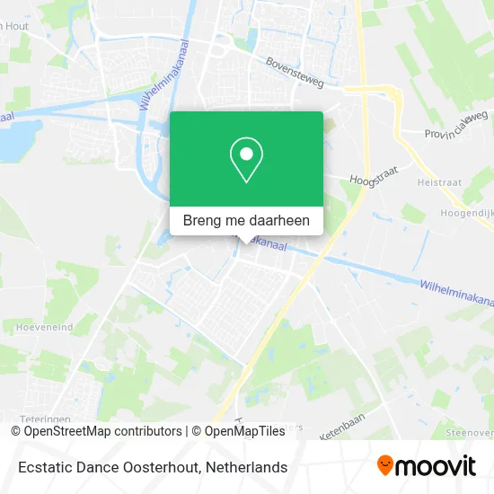 Ecstatic Dance Oosterhout kaart